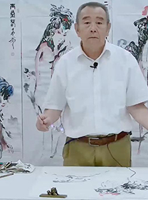 《李明臣画戏剧人物》
